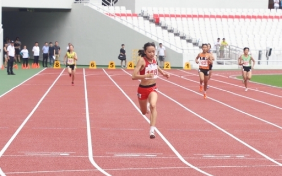 양예빈, 한국 여자 400ｍ 중학생 기록 29년 만에 경신…55초29 (종합)