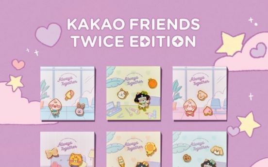 Kakao and Twice collaborate for new Kakao merchandise