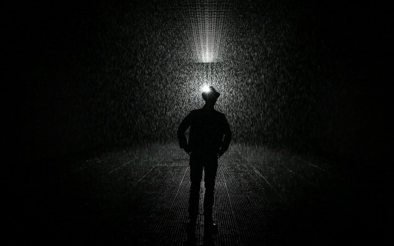 ‘Rain Room’ raises questions about control and agency