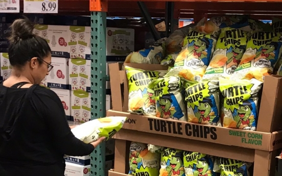 [Photo News] Orion’s Kkobuk chip sold in Costco stores around US