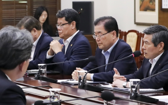 In NSC session, Cheong Wa Dae decides to seek early return of USFK bases