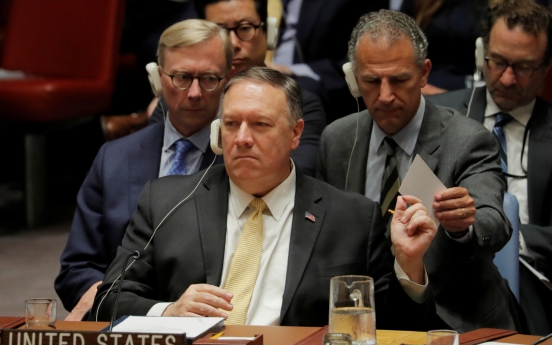 Pompeo calls out NK over forced disappearances