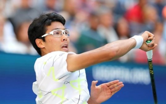 S. Korean Chung Hyeon falls to Nadal in 3rd round at US Open
