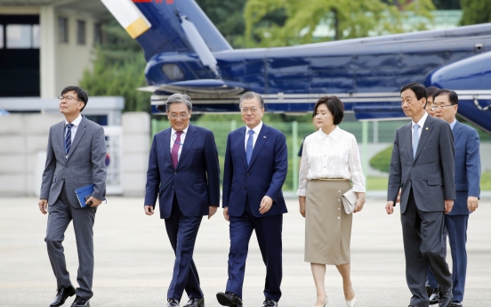President Moon requests review of college admissions system