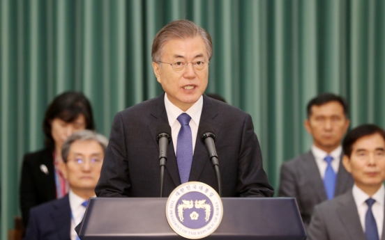 Moon appoints Cho as justice minister, stresses reform drive