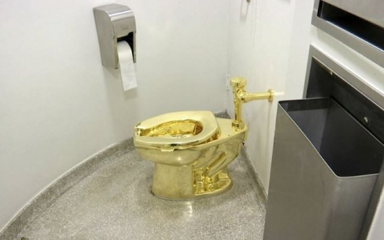 Solid gold toilet stolen from Winston Churchill's birthplace