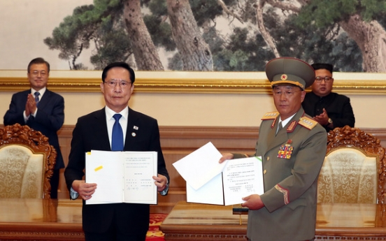 [News focus] One year on, inter-Korean military pact remains unfulfilled promise