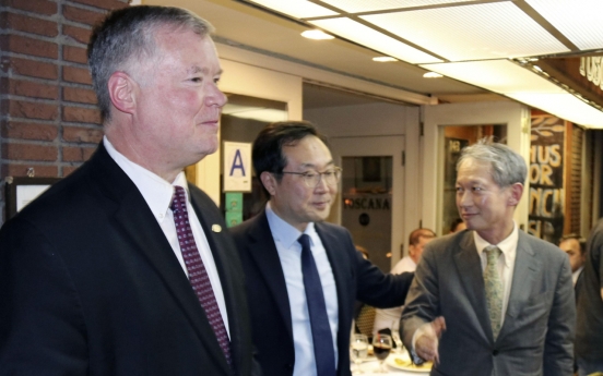 Top nuke envoys of S. Korea, US, Japan hold trilateral talks in New York