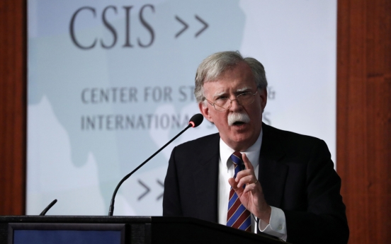 Unleashed from Trump, Bolton says N. Korea still seeks nukes