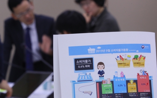 S. Korea sees first negative inflation in September, denies deflation