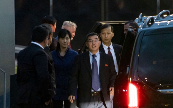 N. Korea's chief envoy arrives in Sweden for nuke talks with US