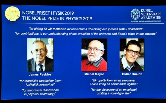 3 win Nobel Prize in Physics for work to understand cosmos