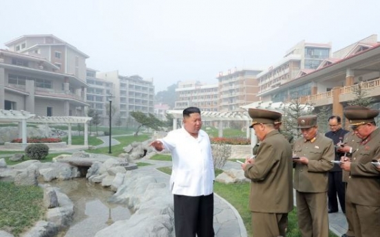 N. Korean leader inspects spa resort, voices great satisfaction