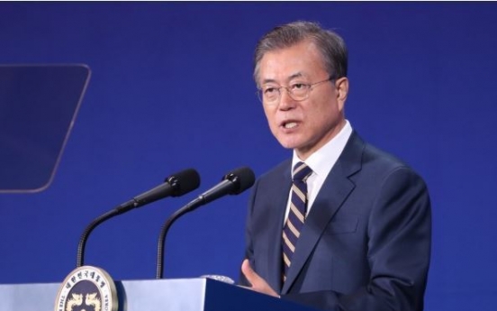 Moon's approval rating rebounds from record low: poll