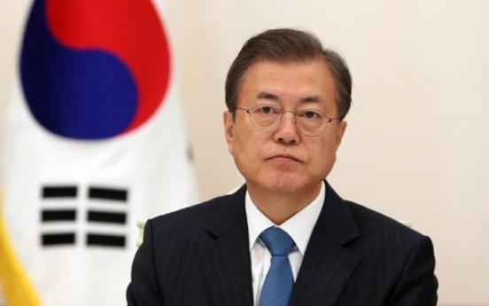 Moon to meet political party leaders Sunday amid political stalemate