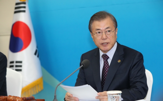 President Moon orders full efforts to retrieve bodies from chopper crash site