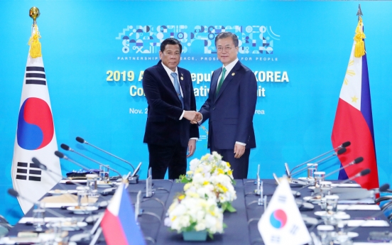 [ASEAN-Korea summit] Korea, Philippines to speed up FTA talks
