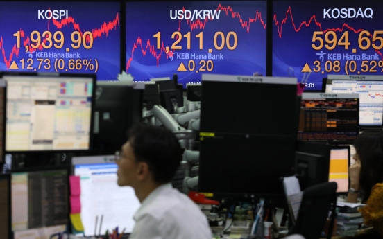 S. Korean shares open lower on US-China trade woes