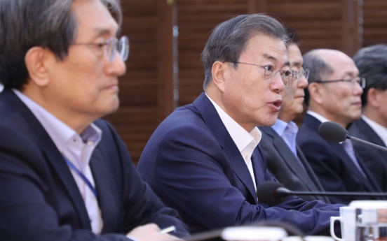 Moon urges parliament to process budget, bills