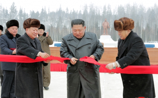 NK leader visits Samjiyon ahead of year-end deadline for nuke talks with Washington