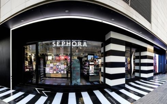 Sephora opens 2nd beauty shop in downtown SeoulGlobal cosmetics chain