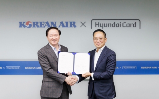 Hyundai Card, Korean Air launch private label credit card