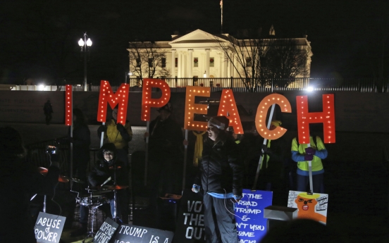 Solemnity, tension for Trump impeachment reckoning