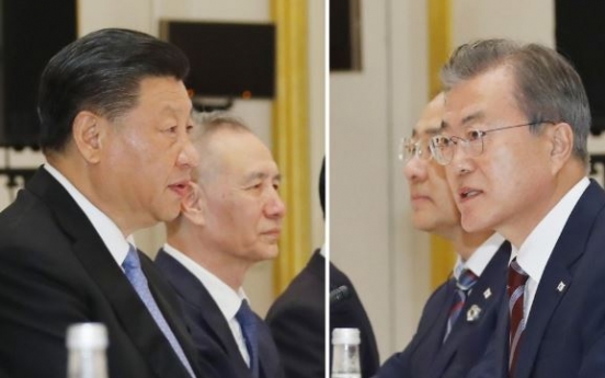 Moon set for China trip to meet Xi, Abe and join trilateral summit