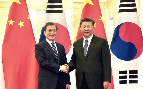 Moon, Xi stress importance of maintaining Pyongyang-Washington dialogue momentum