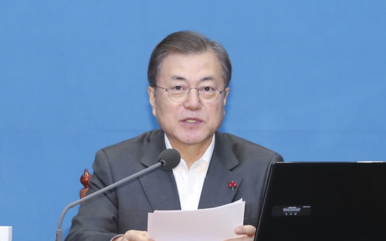 Moon vows results from reform drive in new year