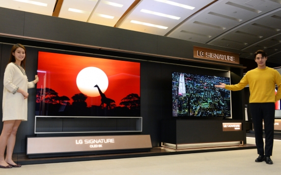 LG Electronics reinforces lineup of 8K TVs for CES