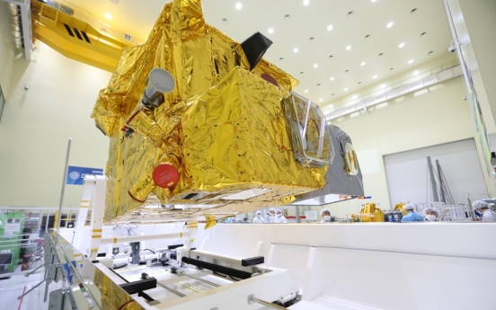 S. Korean air, ocean monitoring satellite heads to French Guiana ahead of launch