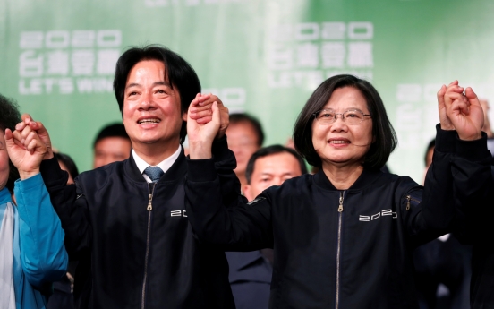 Taiwan's Tsai wins landslide in stinging result for China