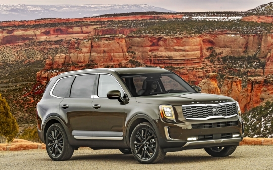 Kia’s Telluride chosen as 2020 North American SUV of the Year