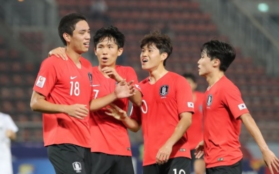 S. Korea on a roll entering knockout phase at Olympic football qualifying tournament