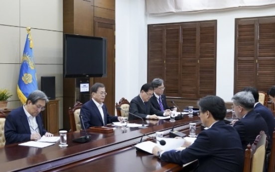 Moon urges 'tangible' results from New Northern Policy this year