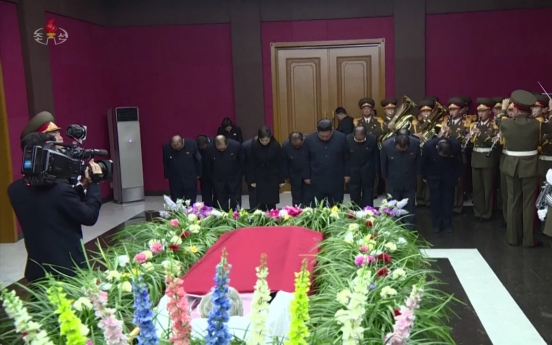 N. Korea holds state funeral for former anti-Japanese fighter