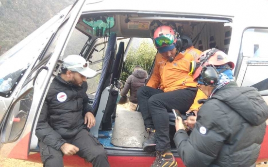 S. Korean envoy to Nepal calls for continued search efforts for 4 missing in Himalayas