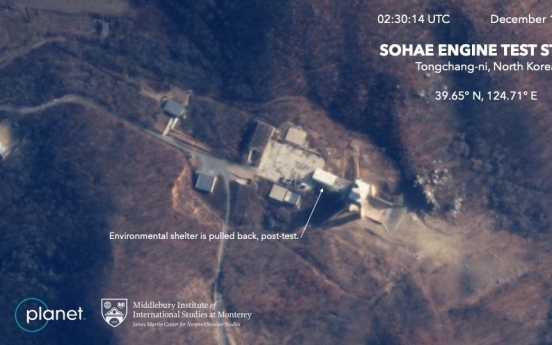 Satellite imagery suggests security patrols at NK nuclear test site