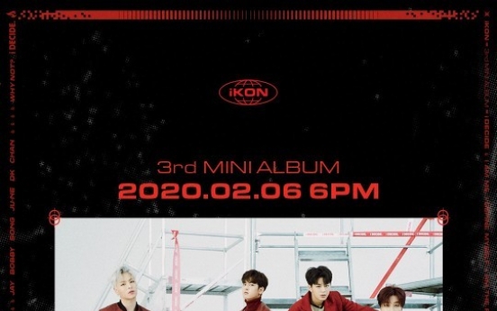 iKON to release 1st album since leader B.I's departure last year