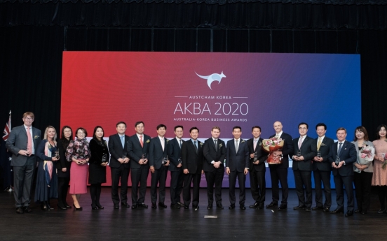 [Diplomatic circuit] Awards recognize companies contributing to Korea-Australia trade