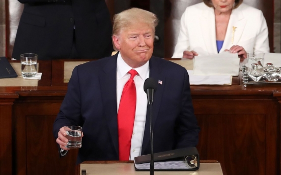 Trump skips N. Korea in State of the Union speech