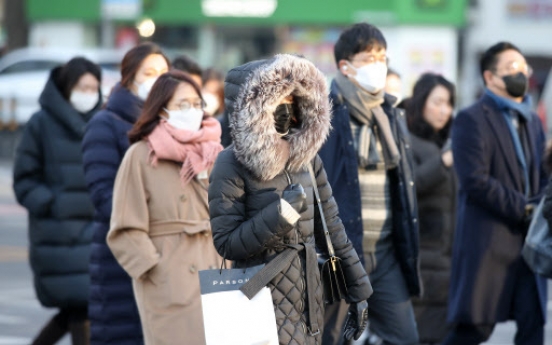 S. Korea sees coldest day on record