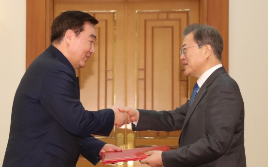 Moon to meet Chinese, Japanese ambassadors for their credentials