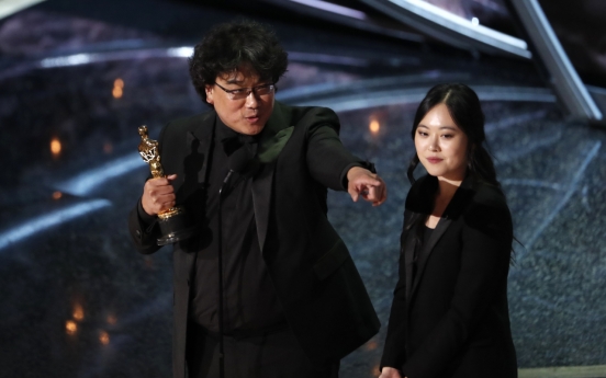 With best int’l feature, Bong Joon-ho says he is ‘ready to drink’