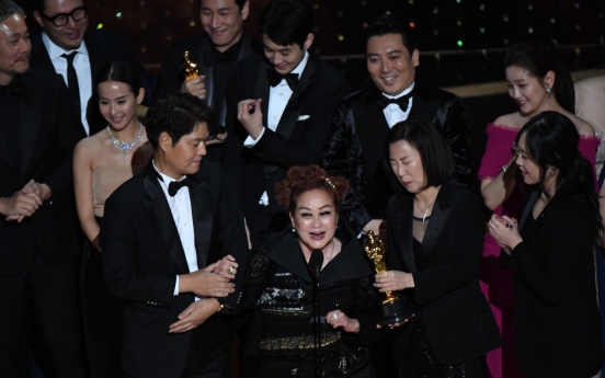 Executive producer of best picture ‘Parasite’ thanks Korean audience