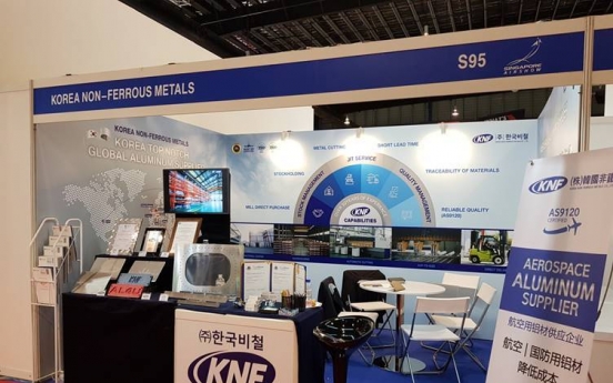 KNF sets up booth at Singapore Airshow 2020