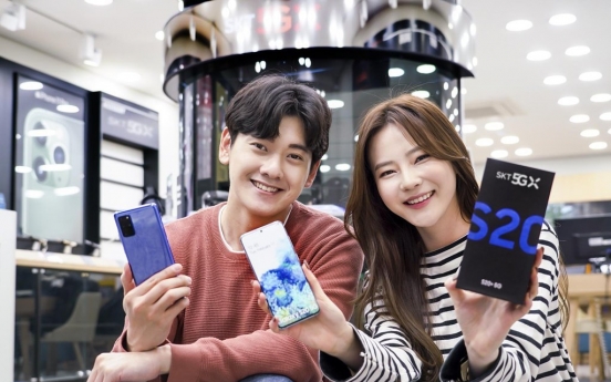 Preorders for Samsung's Galaxy S20 smartphones start in S. Korea