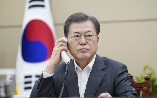 Moon to receive emergency report on virus response