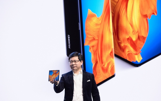 Huawei unveils new foldable online amid coronavirus scare